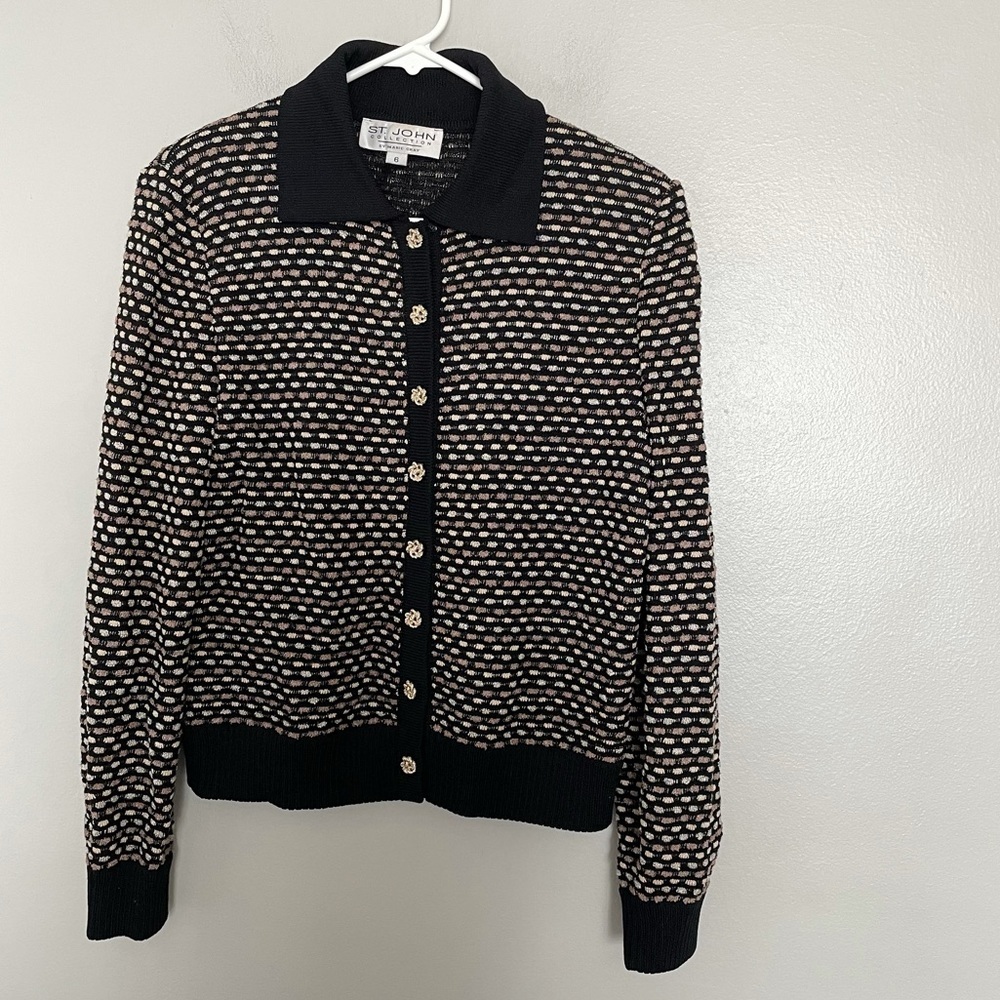 St John sweater Cardigan size 6